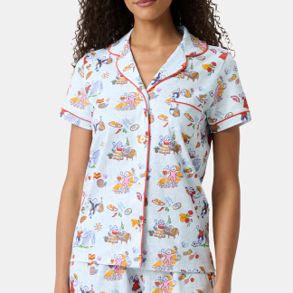 Spain Monkey Polo Pajamas