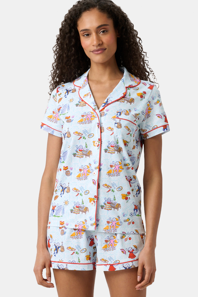 Spain Monkey Polo Pajamas