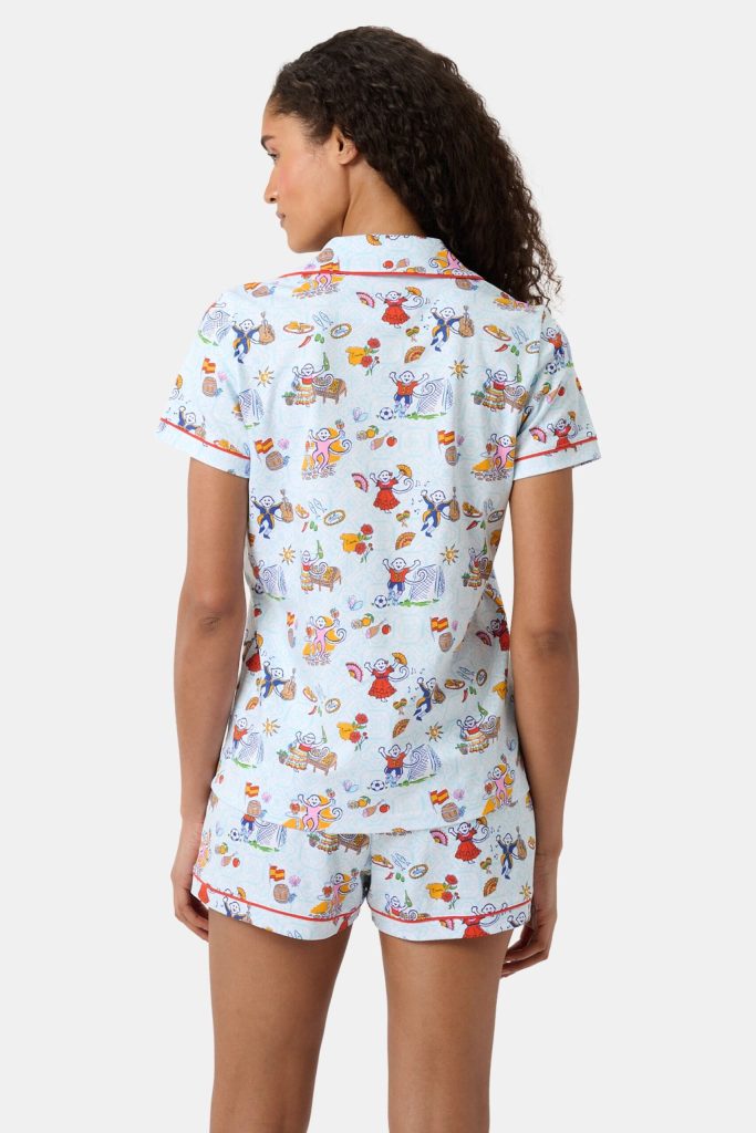 Spain Monkey Polo Pajamas