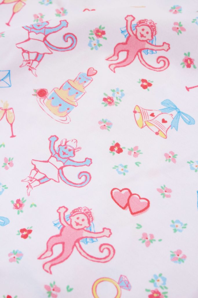 Monkey Said Yes Polo Pajamas