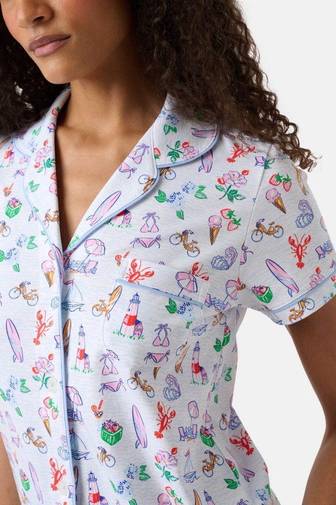 Summer Club Polo Pajamas