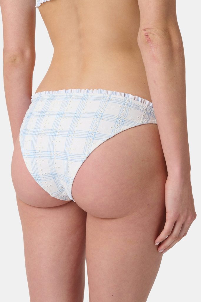 Sun Check Eyelet Sydney Bikini Bottom