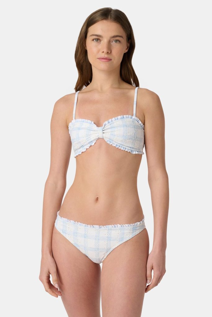 Sun Check Eyelet Sydney Bikini Bottom