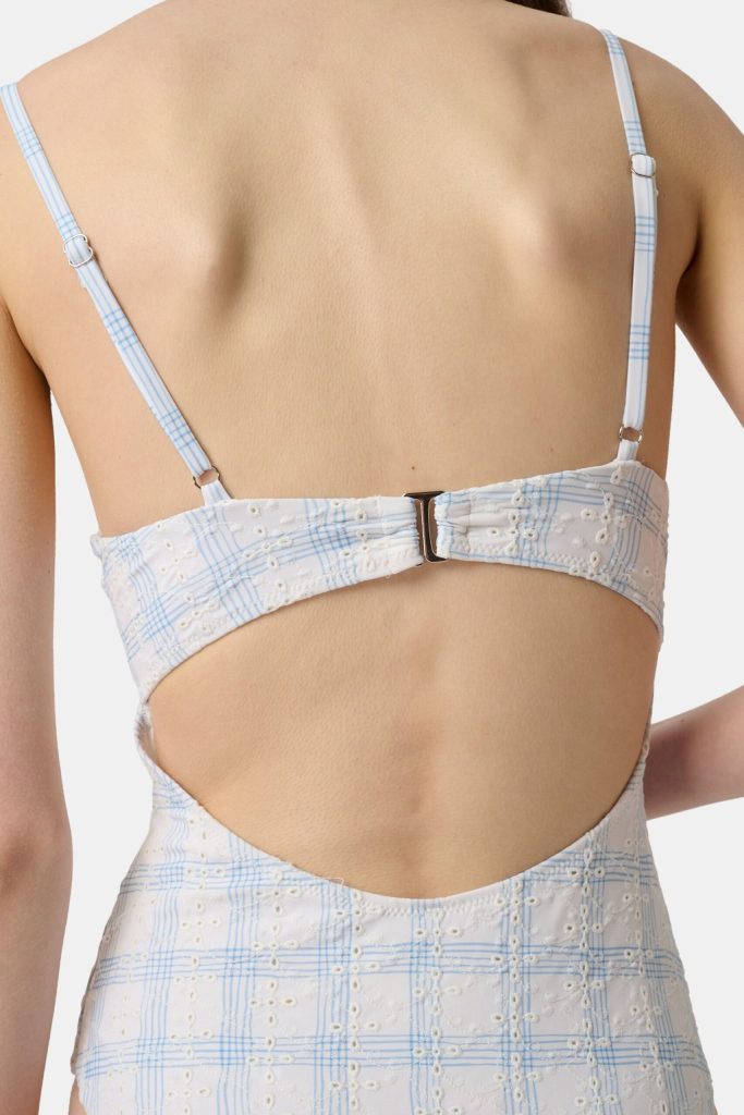 Sun Check Eyelet Aurora One Piece