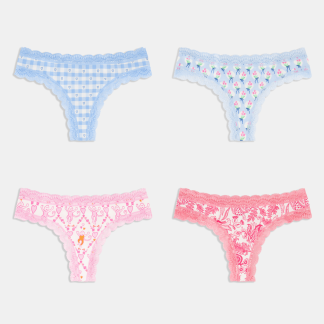 Classic Core Thong 4 Pack