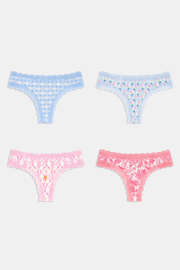 Classic Core Thong 4 Pack