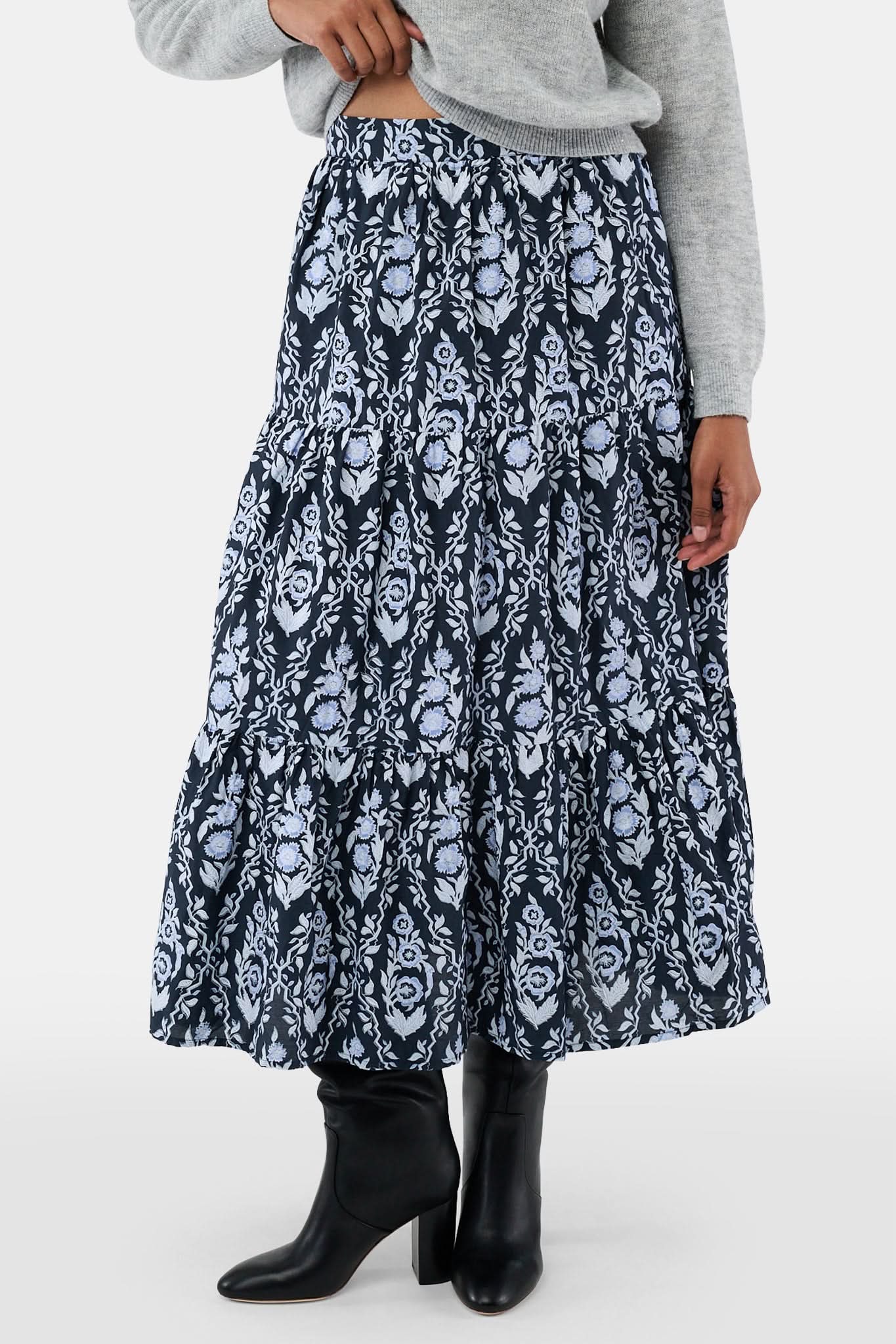 Trellis Floral Carlisa Skirt