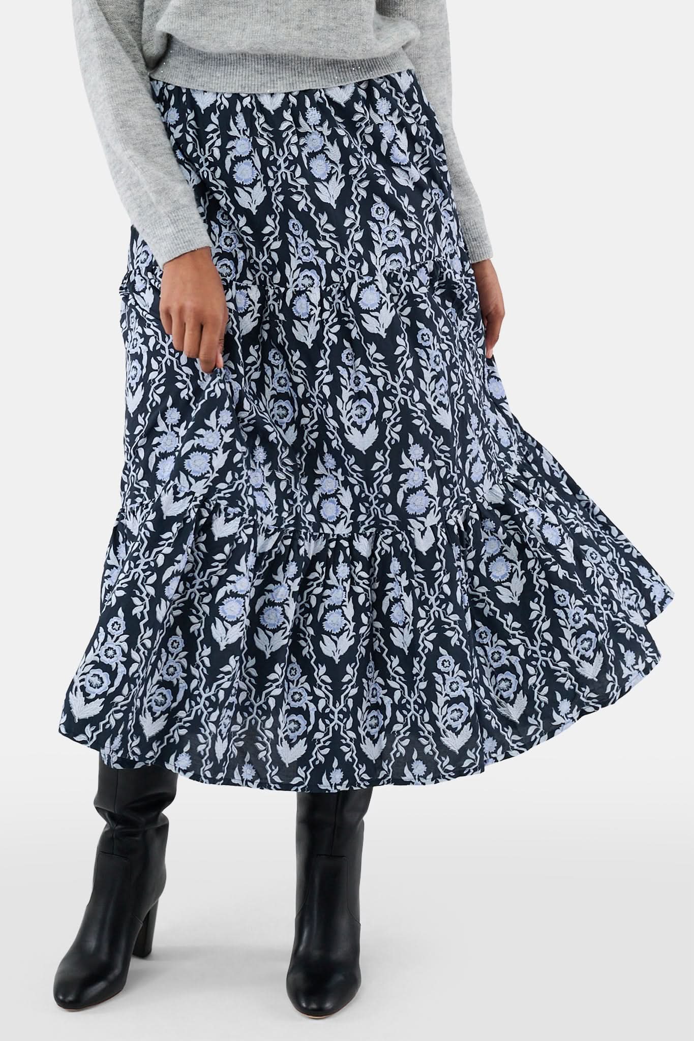 Trellis Floral Carlisa Skirt
