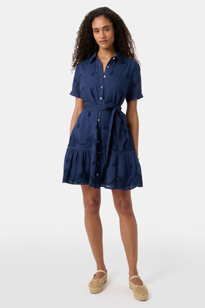 Vanna Embroidery Margaret Dress