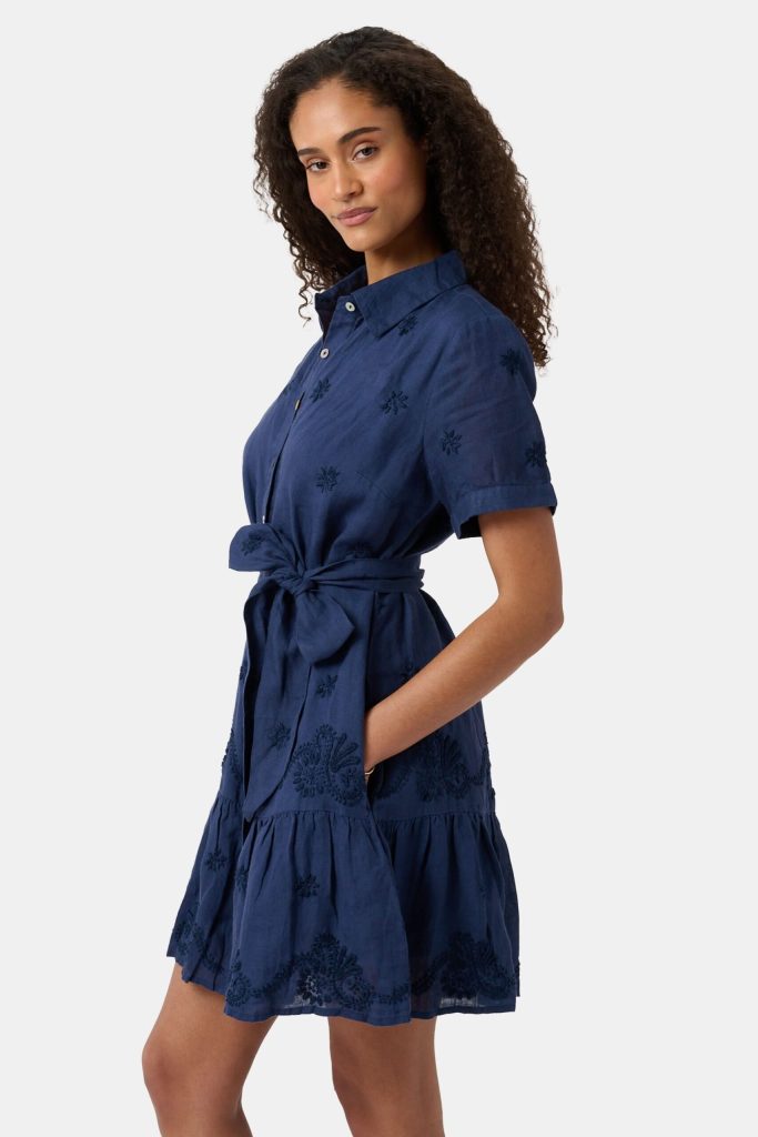 Vanna Embroidery Margaret Dress