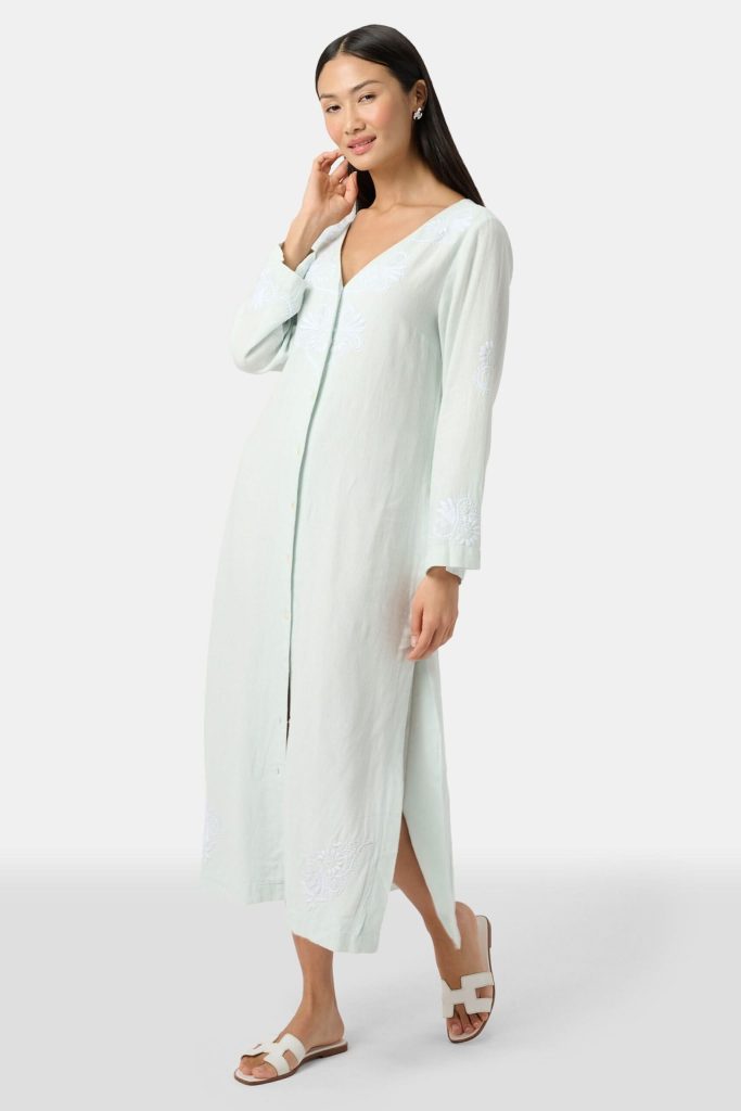 Vanna Embroidery Rachel Caftan