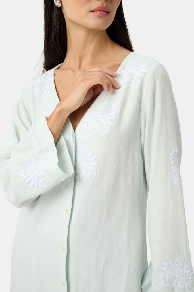 Vanna Embroidery Rachel Caftan