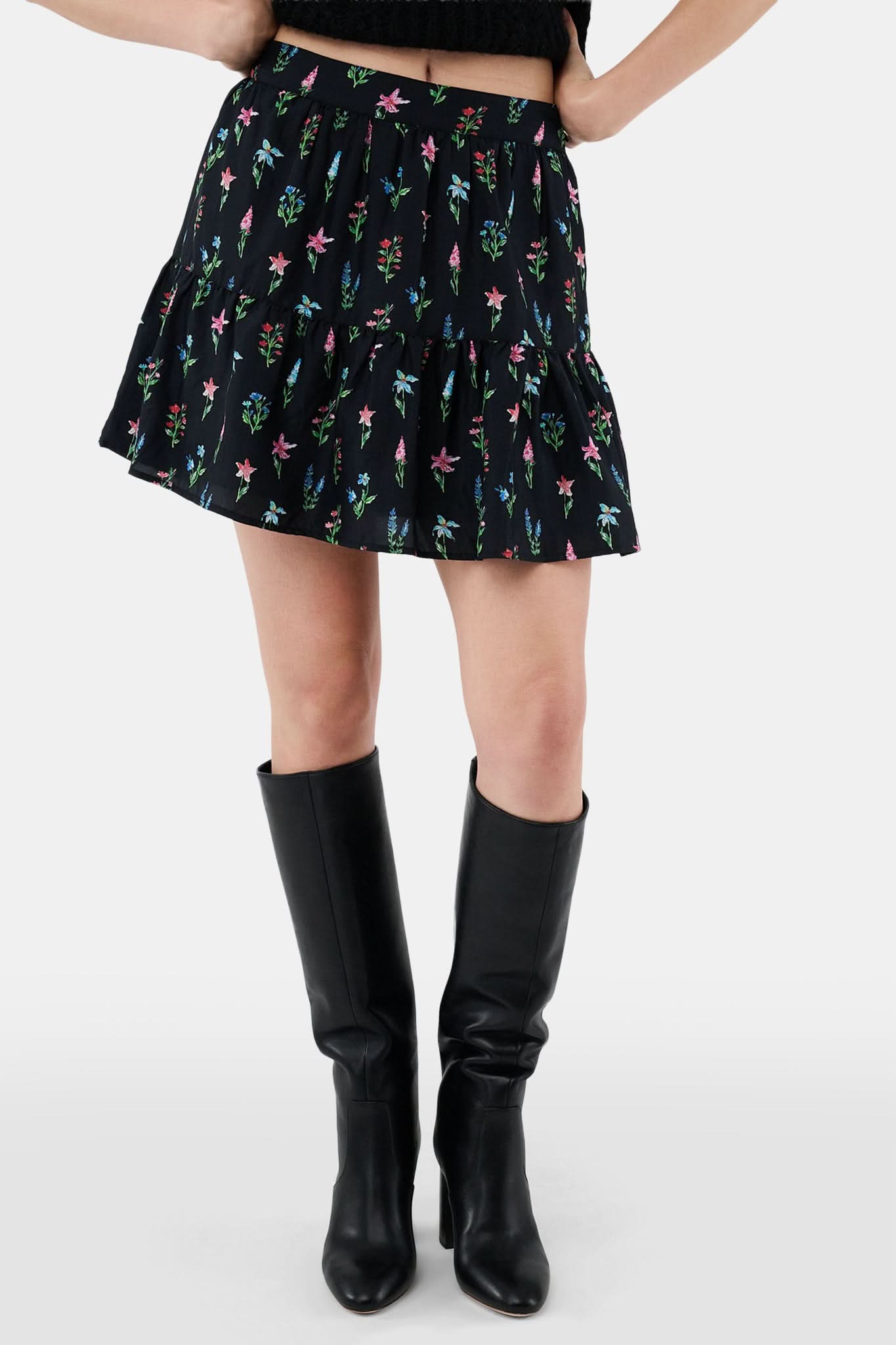 Wildflower Ditsy Fleet Skirt