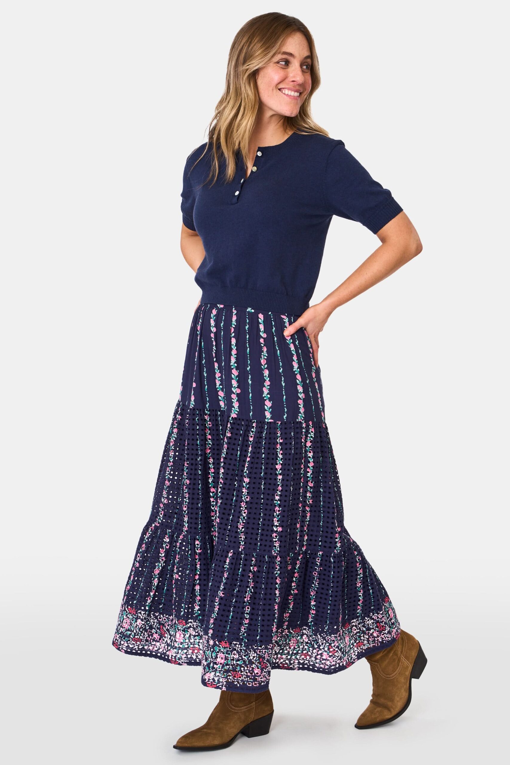 Alba Eyelet Carlisa Skirt