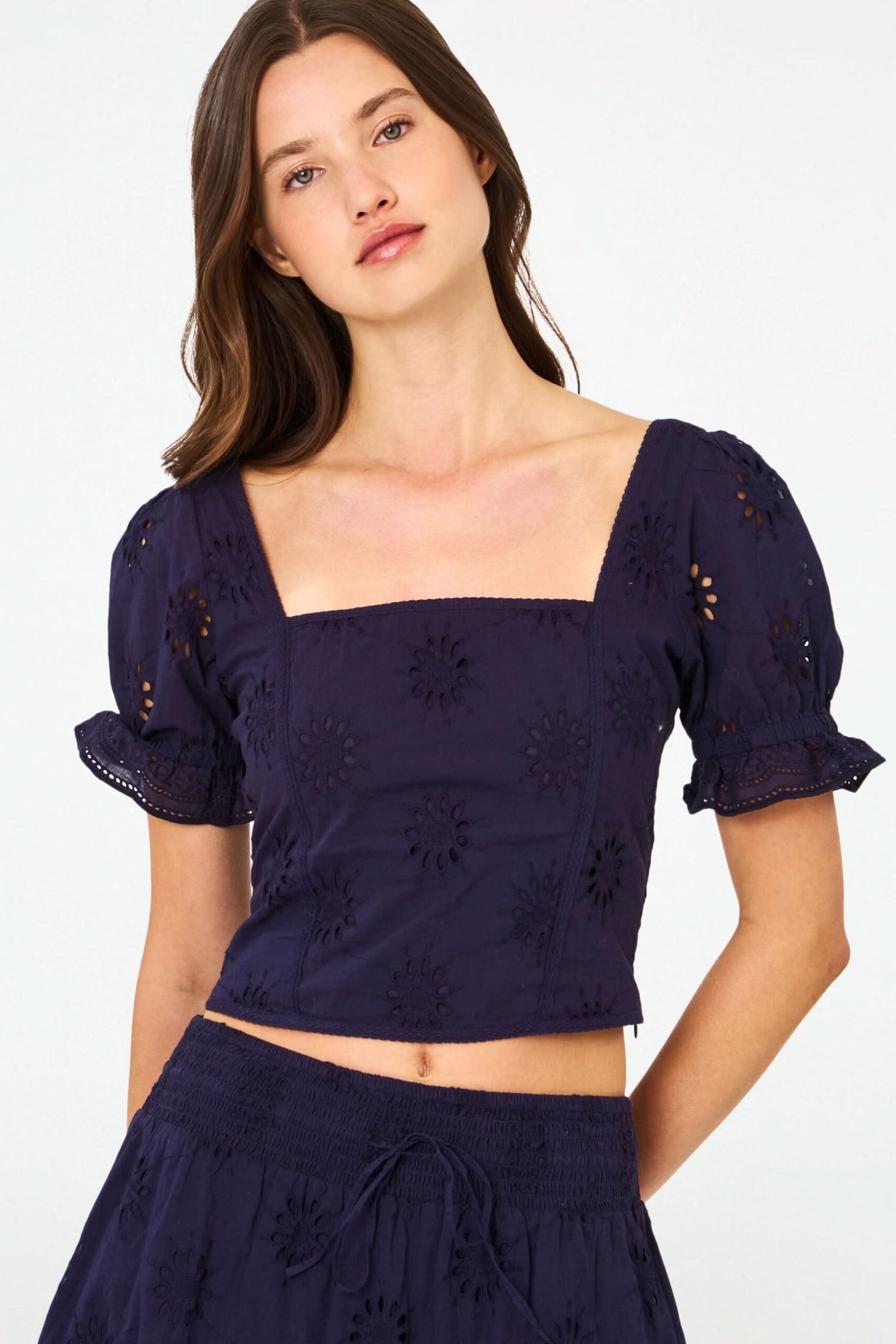 Eyelet Kayla Top