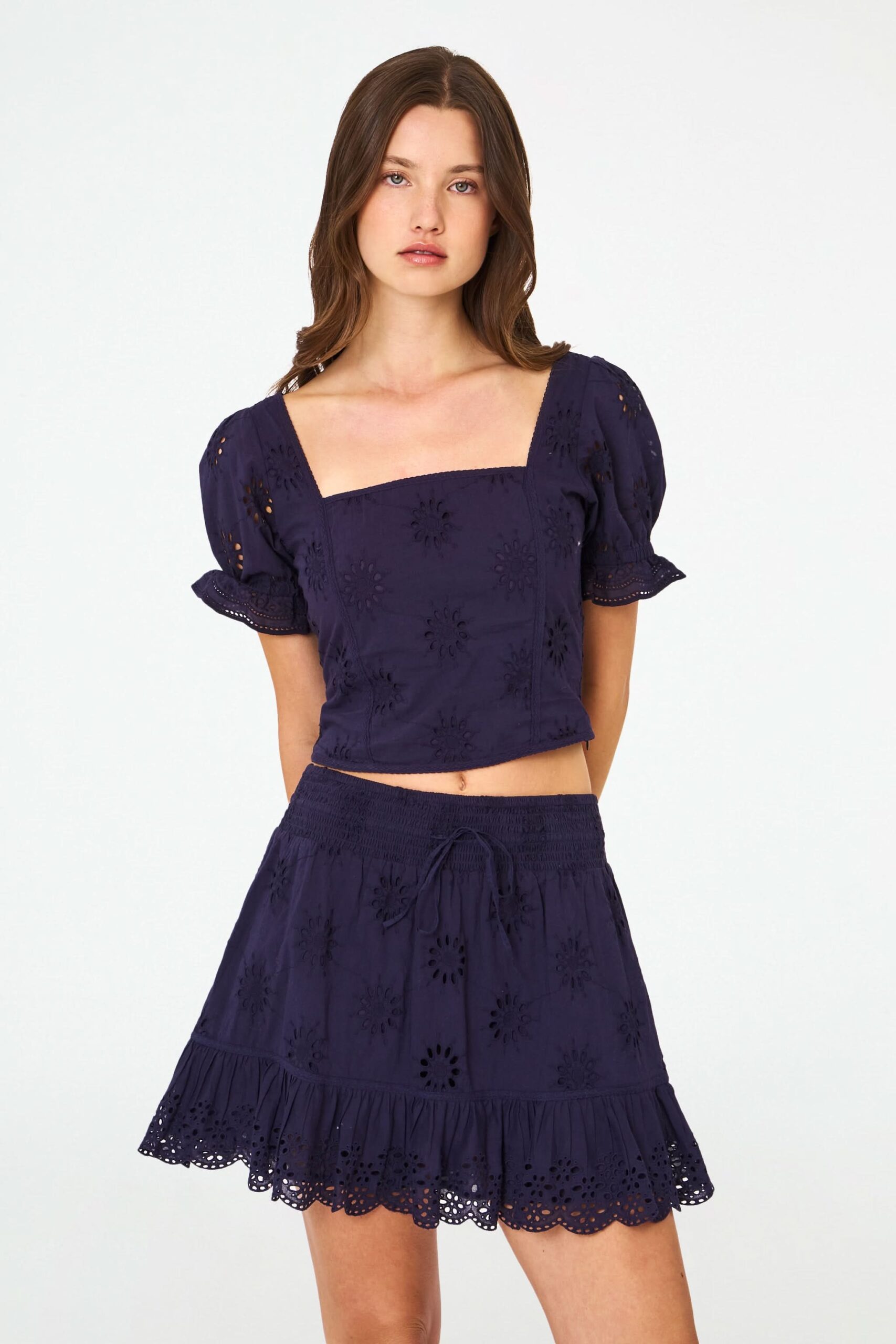 Eyelet Kayla Top