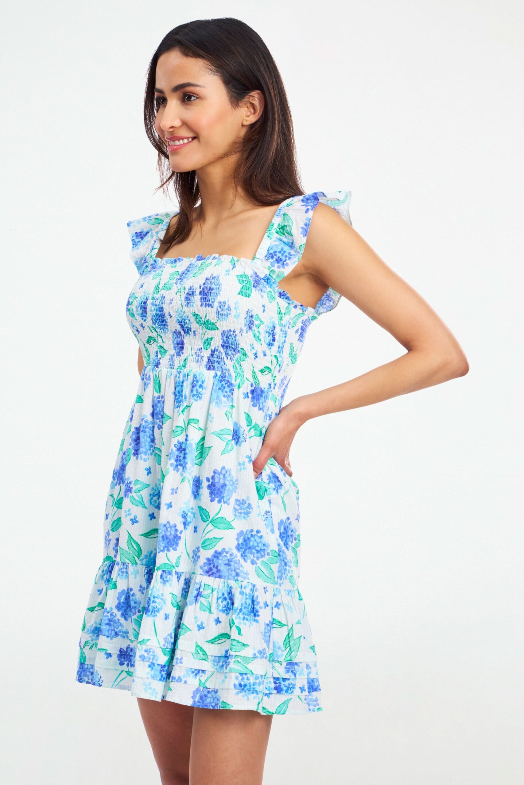 Hydrangea Drew Dress