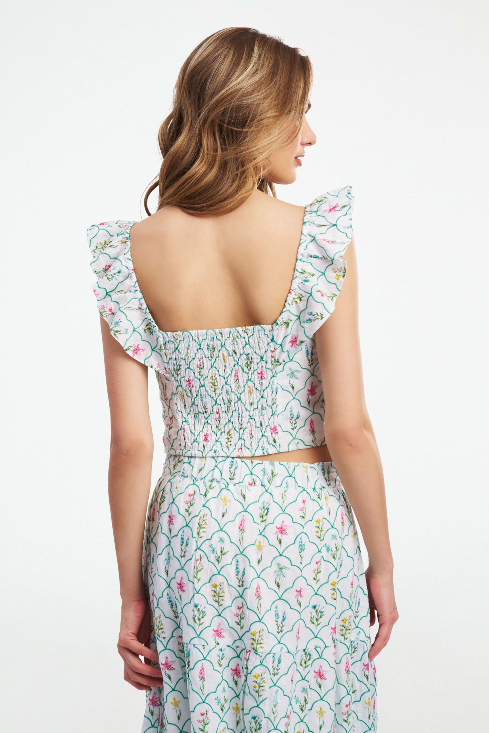 Jemina Wildflower Embroidery Khalia Top