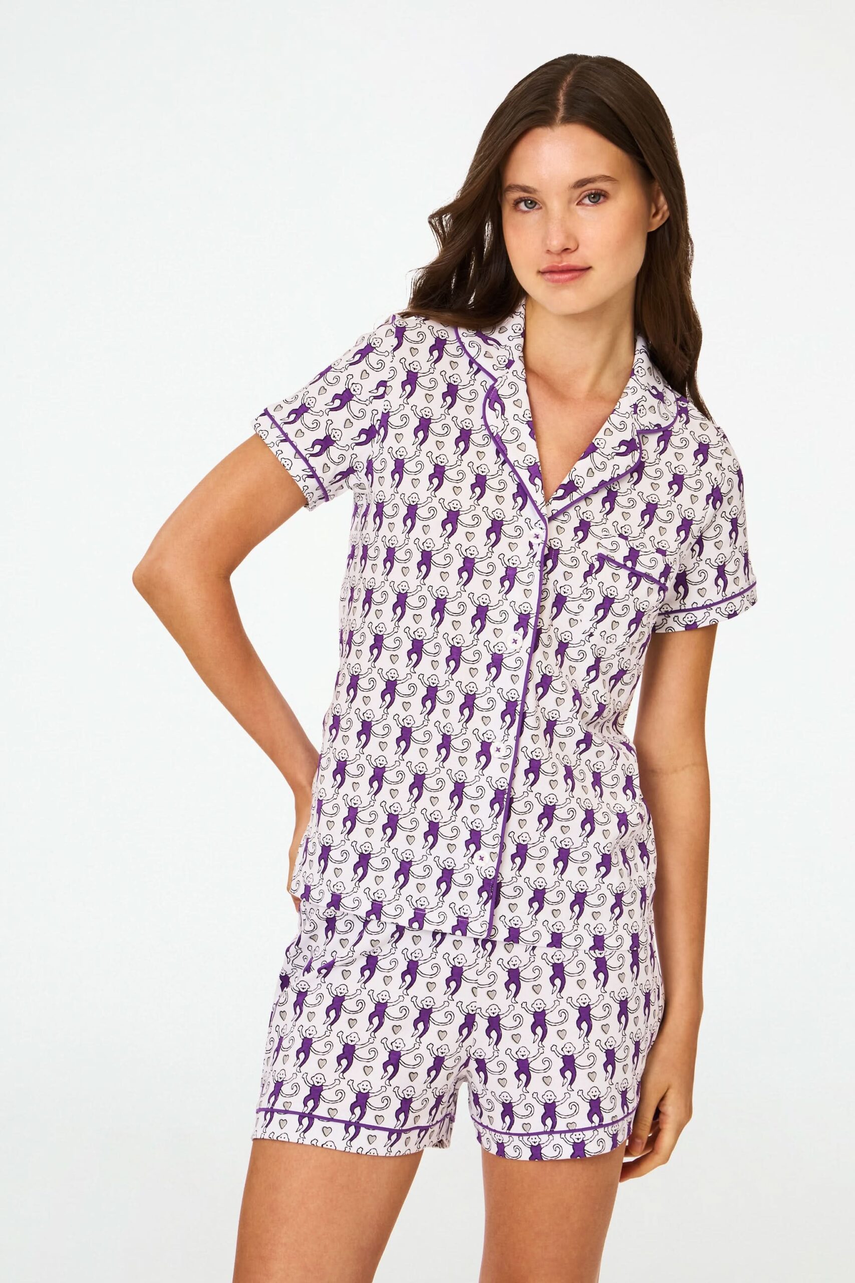Campus Lovely Monkey Polo Pajamas