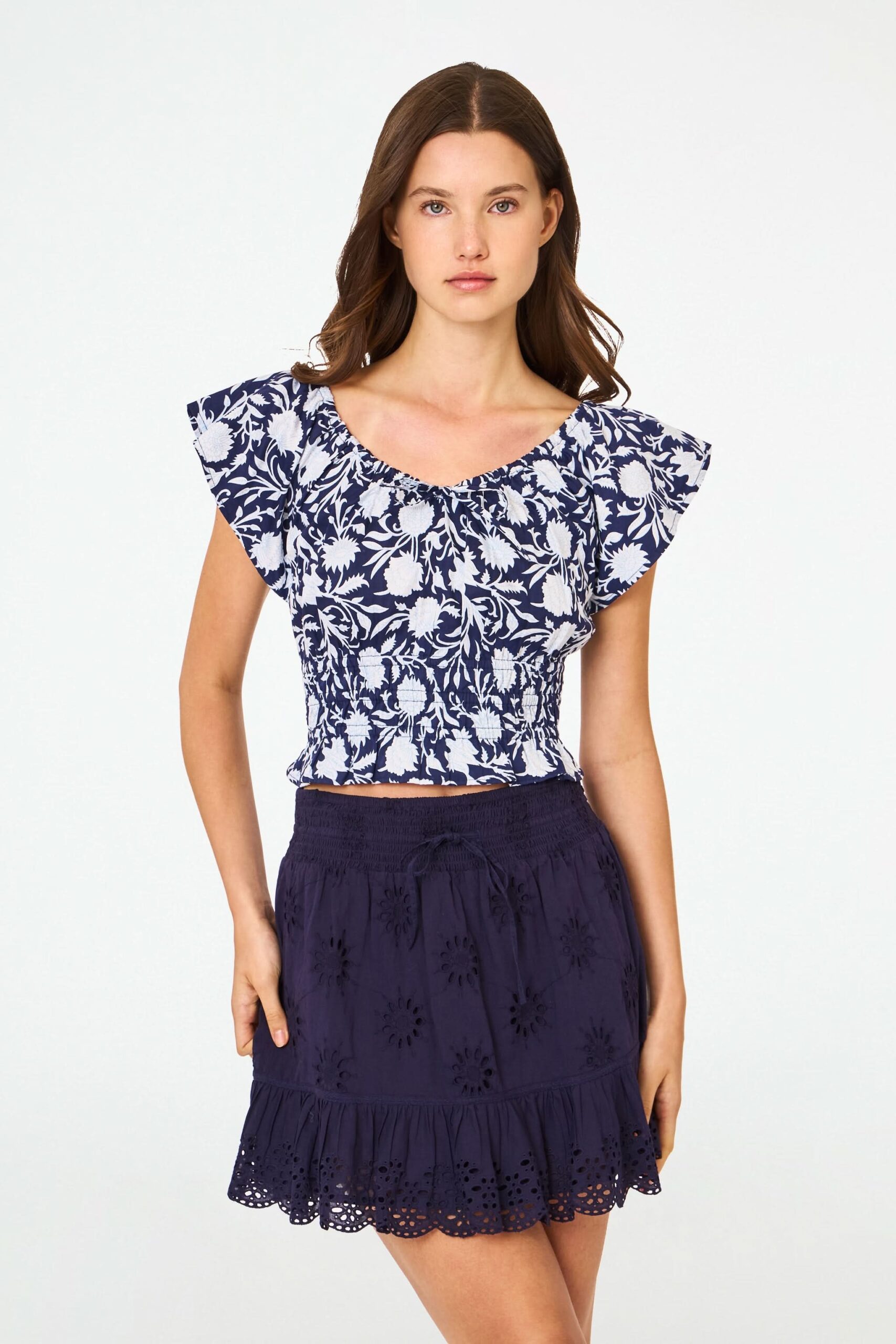 Morris Floral Reese Top