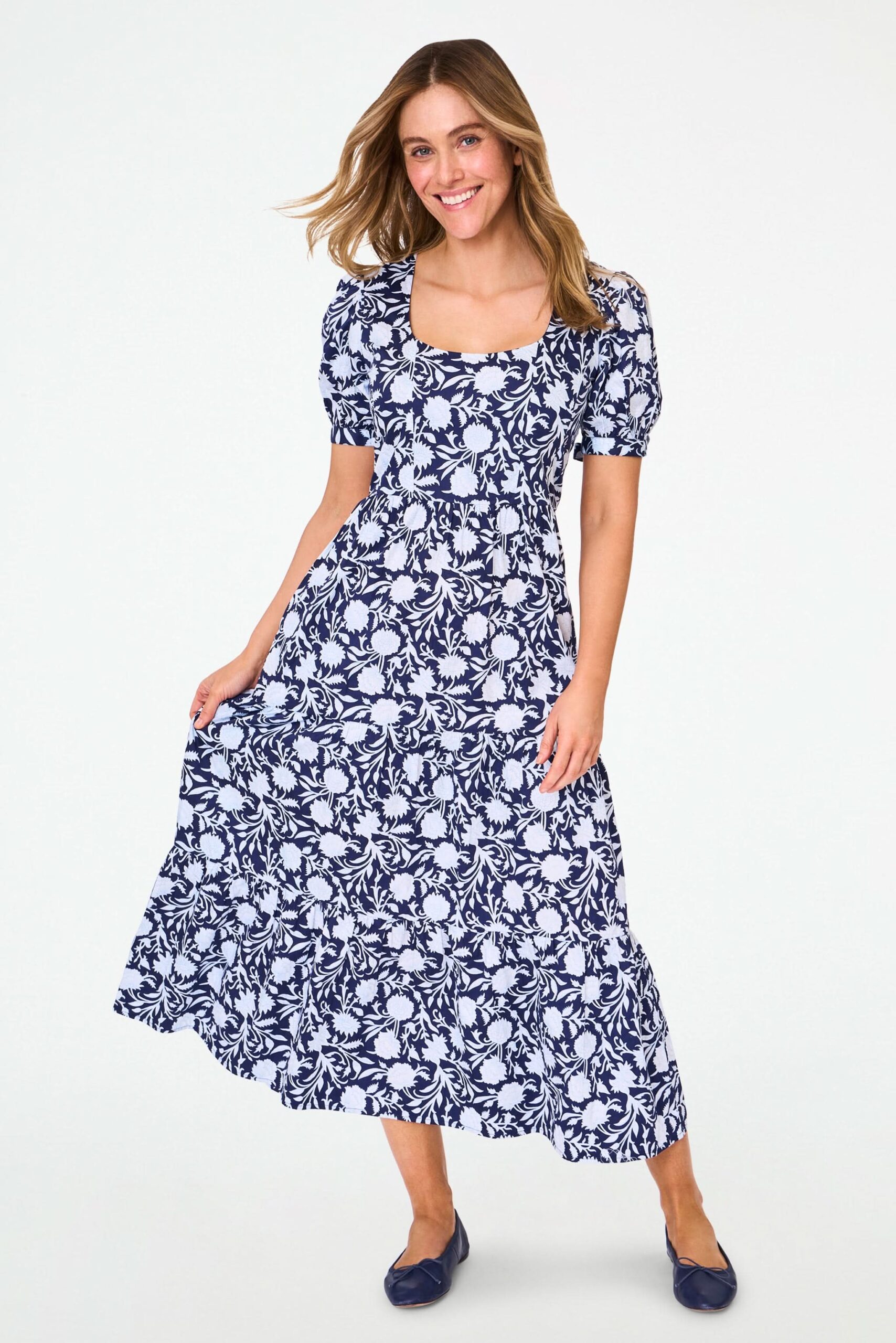 Morris Floral Scarlett Dress