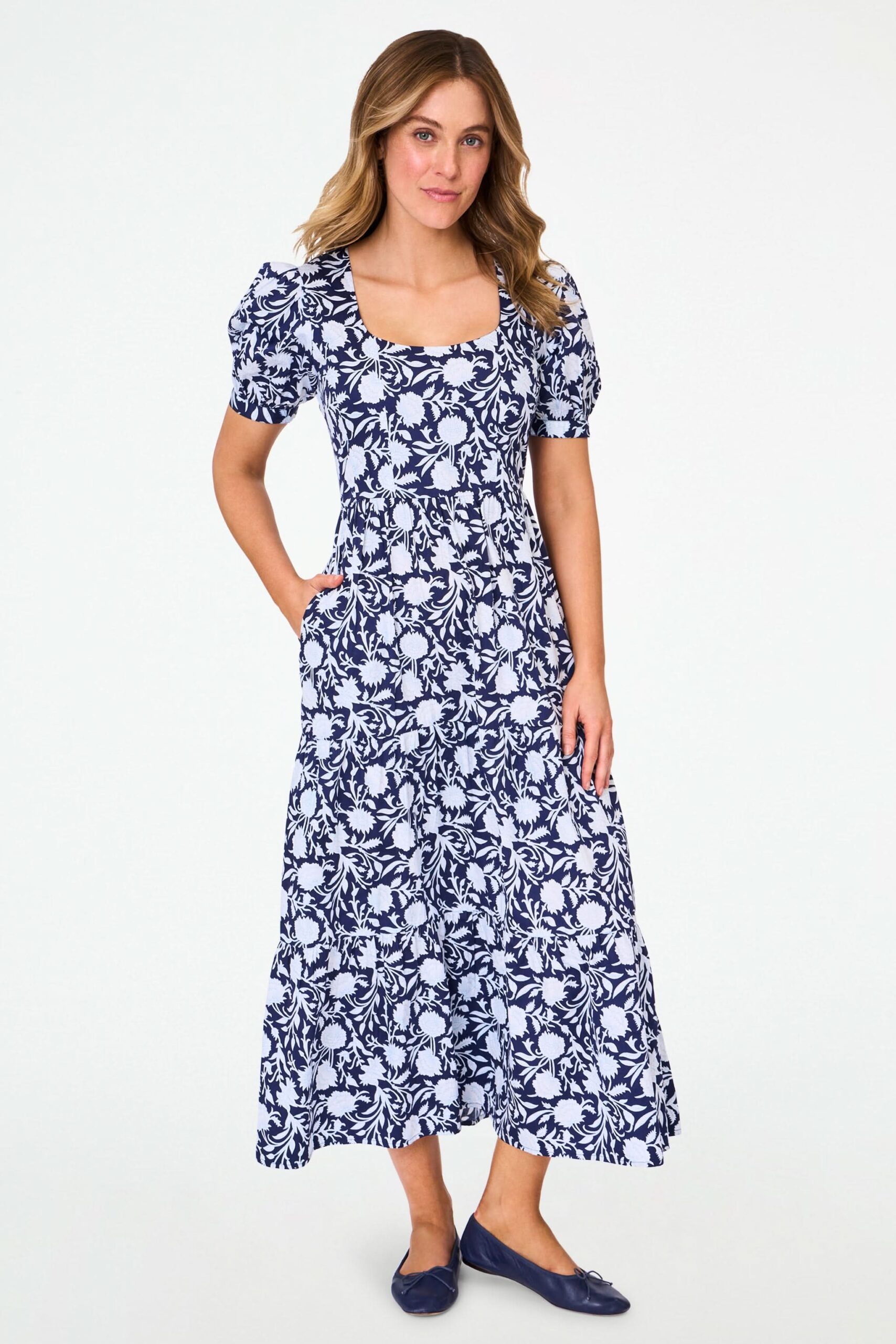 Morris Floral Scarlett Dress