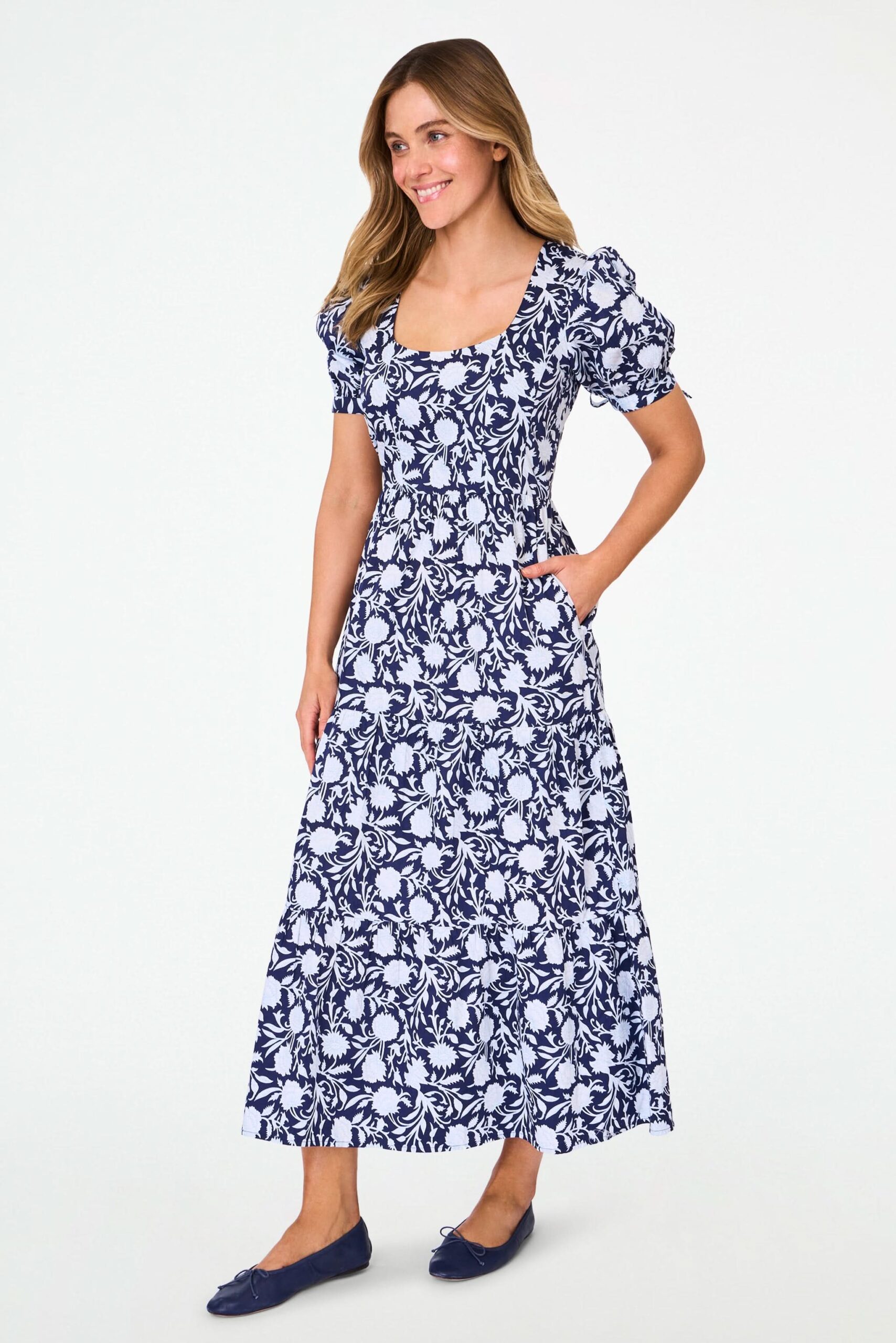 Morris Floral Scarlett Dress