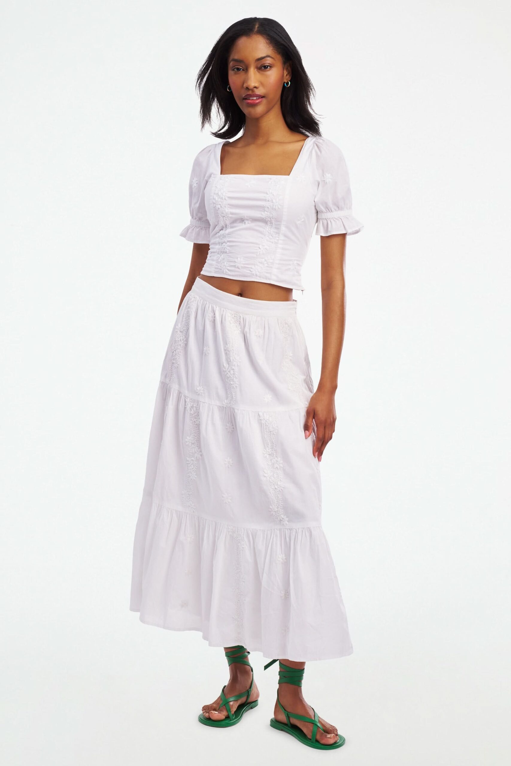 Vanna Embroidery Kayla Top