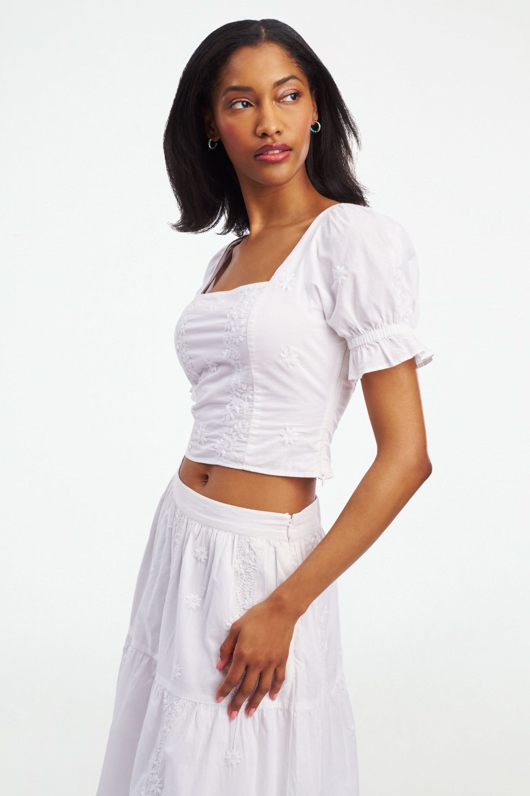 Vanna Embroidery Kayla Top
