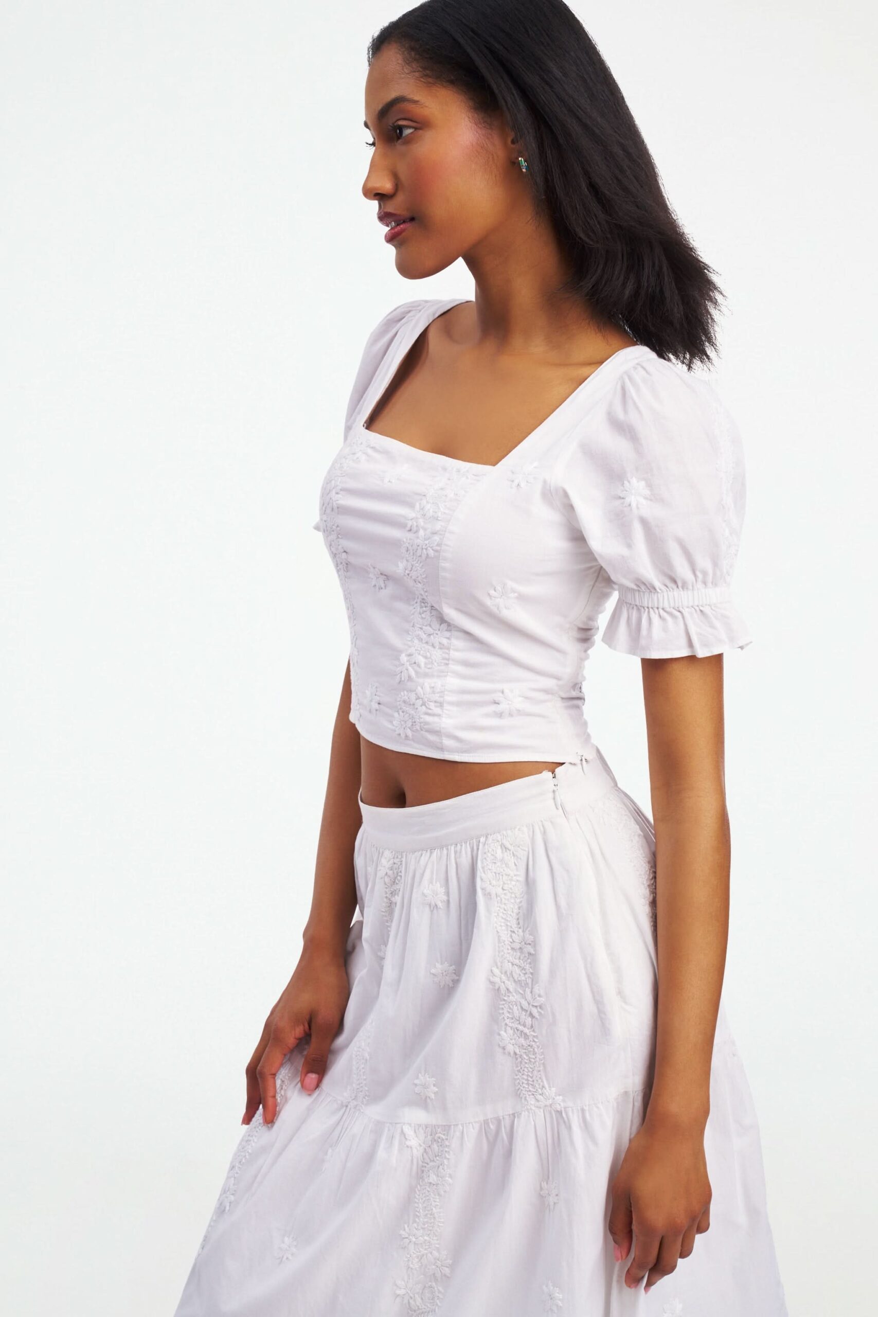 Vanna Embroidery Kayla Top