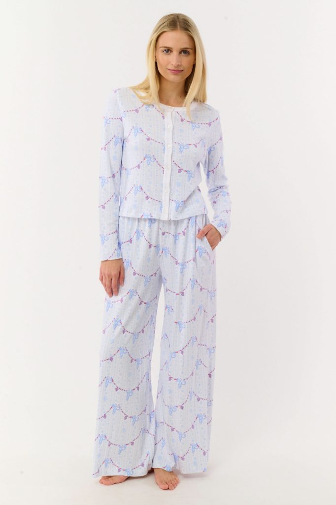 Snowflake Stripe Nessa Cardigan