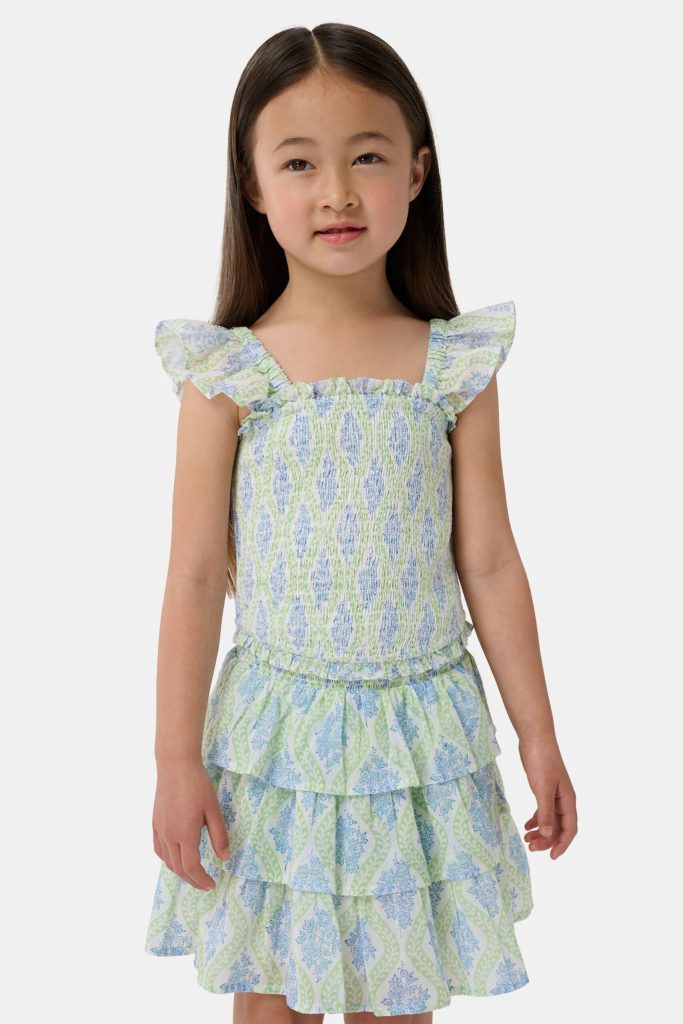 Kids Zelda Floral Tory Top