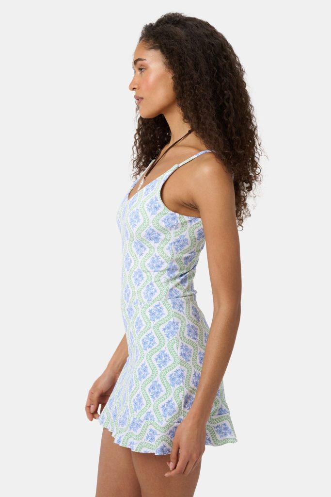 Zelda Floral Larissa Swim Skirt