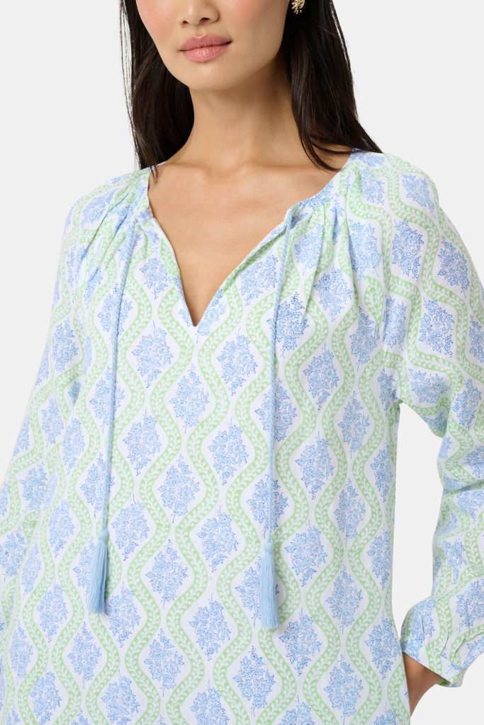 Zelda Floral Shiv Caftan