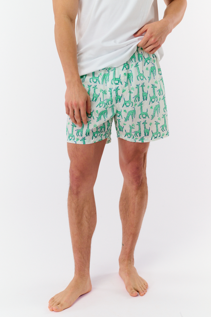 Mens Gigi Giraffe Boxer Set