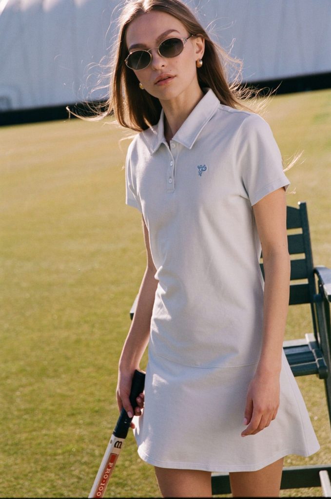 Pique Polo Dress