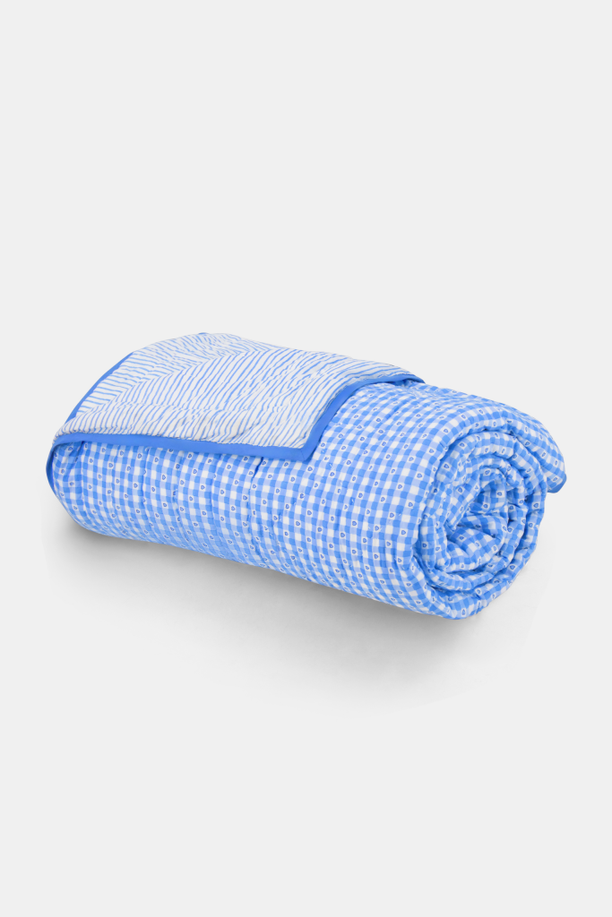 Gingham Hearts/Capellini Quilt
